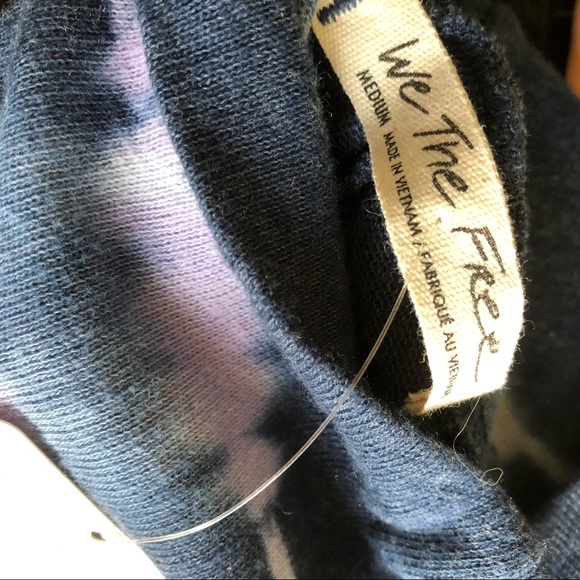 Free people we the free psychedelic turtleneck top - Picture 9 of 9